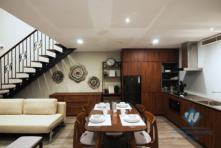 Luxury one bedroom apartment for rent in Pentstudio building, Tay Ho district, Ha Noi